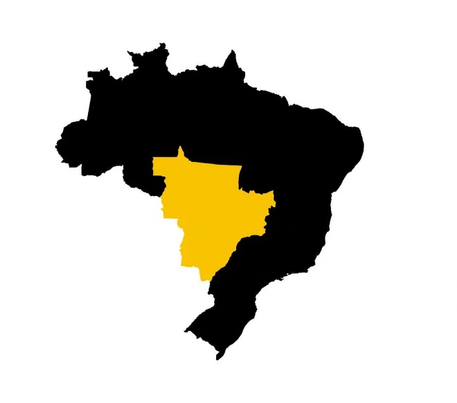 Transporte rodoviário, aéreo, ferroviário para a região centro-oeste do Brasil