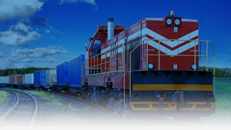 Transporte logística ferroviário